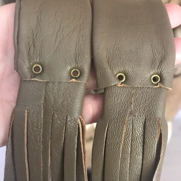 Flemington furs coat jacket 2 tone mink leather inserts never worn S/M - Picture 10 of 17